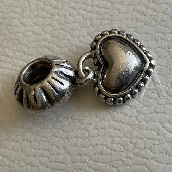 Pandora Silver Sister Heart Charm Bracelet - Picture 3 of 4